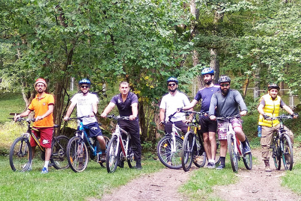 Հեծանվաարշավ Վանաձորից Դիլիջանի ազգային պարկ TUC-ի հետ